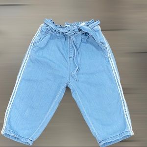 Toddler Zara belted pants